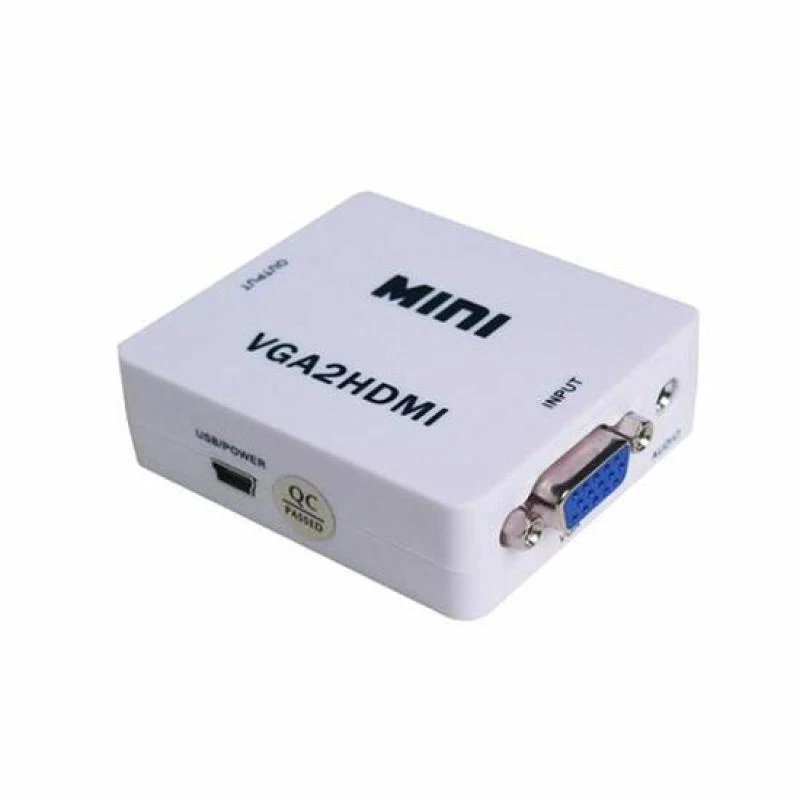 ADAPTADOR CONVERSOR VGA/HDMI - VGA2HDMI 1080P