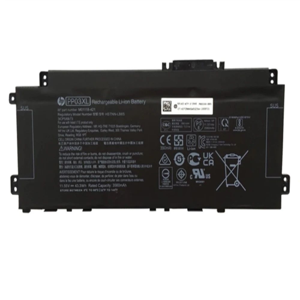 BATERIA NB INT. HP PP03XL