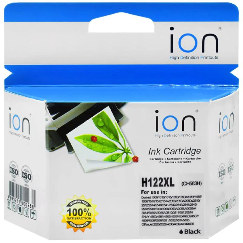 Cartucho ION 122XL BLACK 20ML -  CH561HL CH563HL