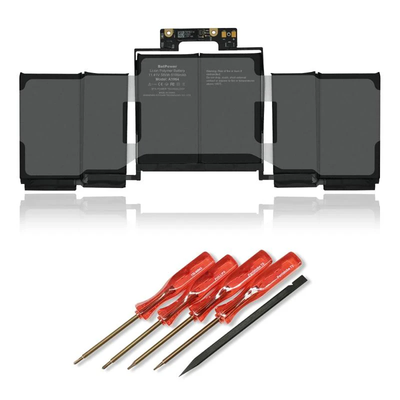 Bateria Laptop Apple Macbook Pro Retina 13" A1964   ( A1989 ) Ano 2018/2019 MR9Q2LL/A MR9R2LL/A MR9T2LL/A MR9U2LL/A MR9V2LL/A MV962LL/A MV972LL/A MV982LL/A MV992LL/A MV9A2LL/A