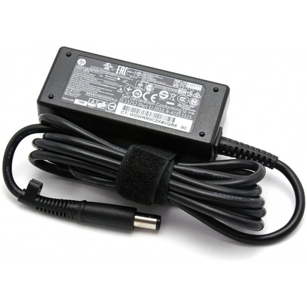 Fuente Notebook HP 65W Punta Gruesa Original