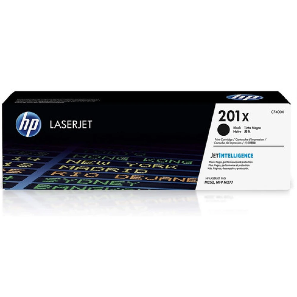 TONER HP 201X CF400X NEGRO M252/M277