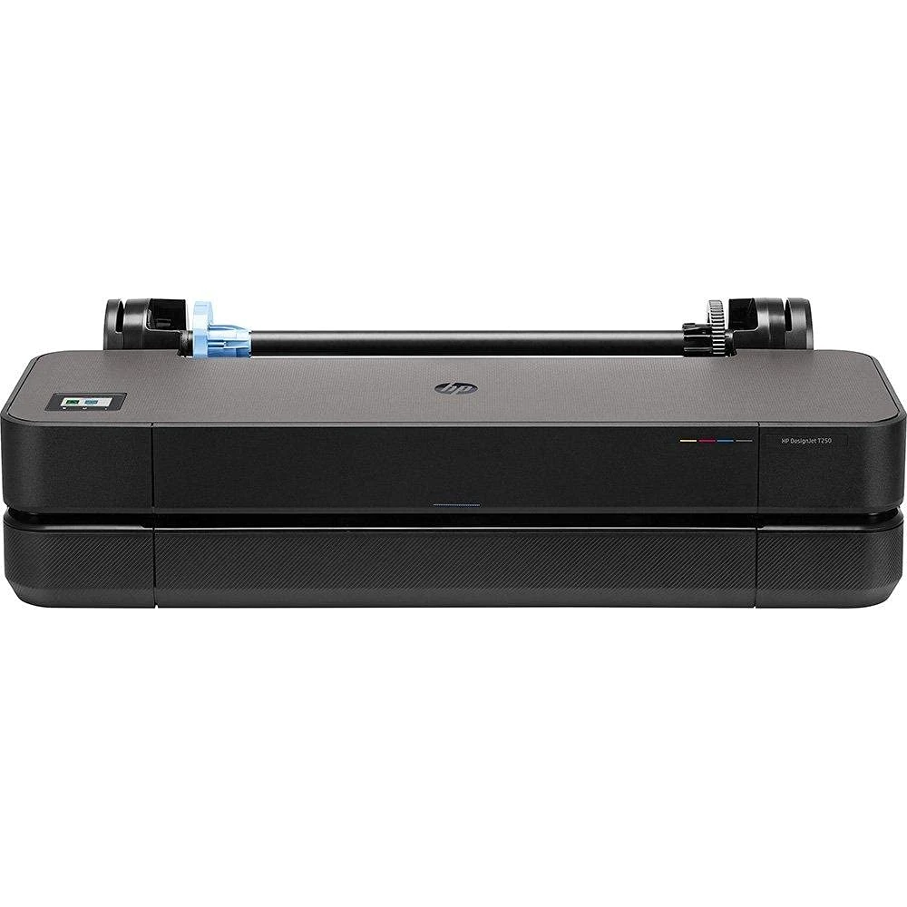 Impressora HP Designjet T250 ( 5HB06A ) 24"  610mm / A1 / Wifi / 2400x 200 DPI / Ploter / Papel  60 a 280 g/m²  / 21.5kg / Bivolt