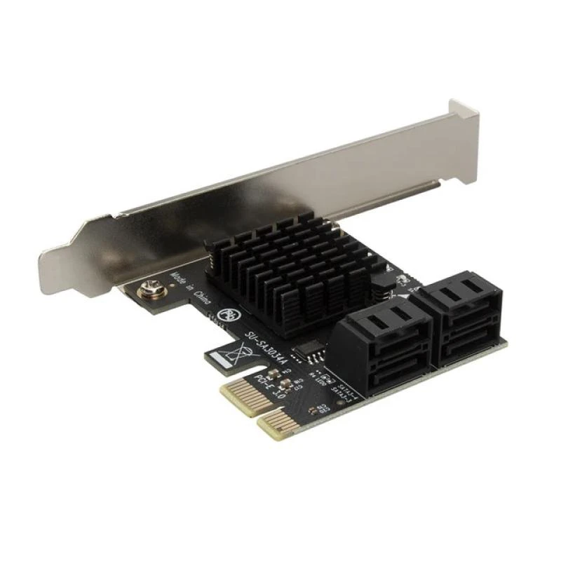 Placa PCI-Express 4 Portas SATA 3 su-sa3034a