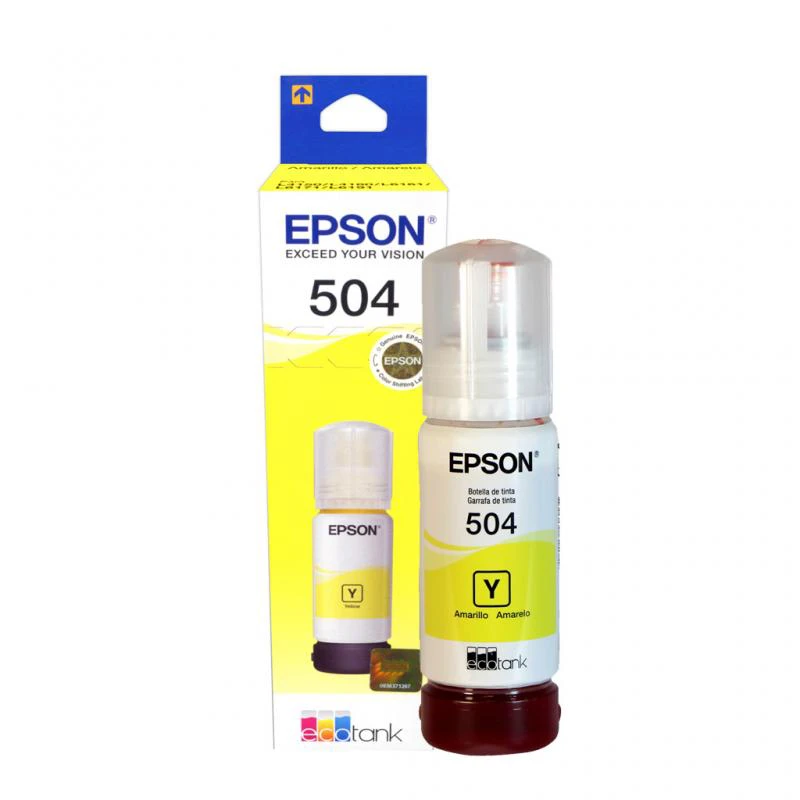 TINTA EPSON T504 420 AMARELO