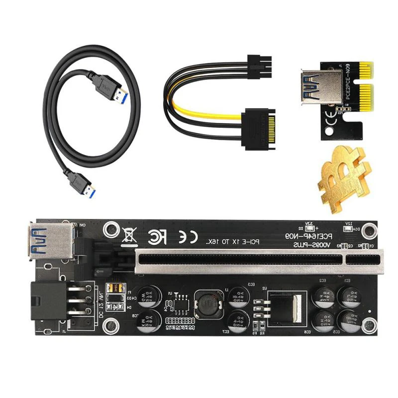 Placa PCI-Express VER009 RISER USB 3.0 pce164p-n09