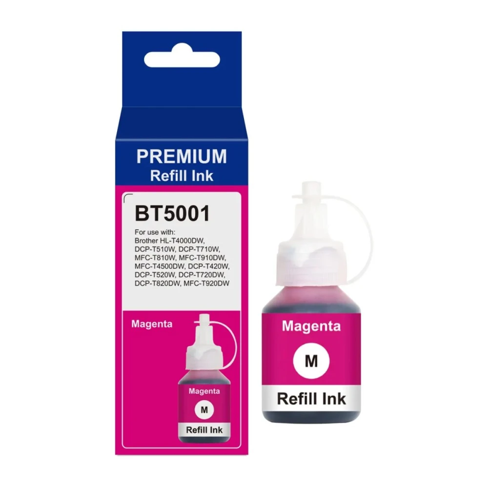 TINTA BROTHER compatible BT5001M MAGENTA 50ML