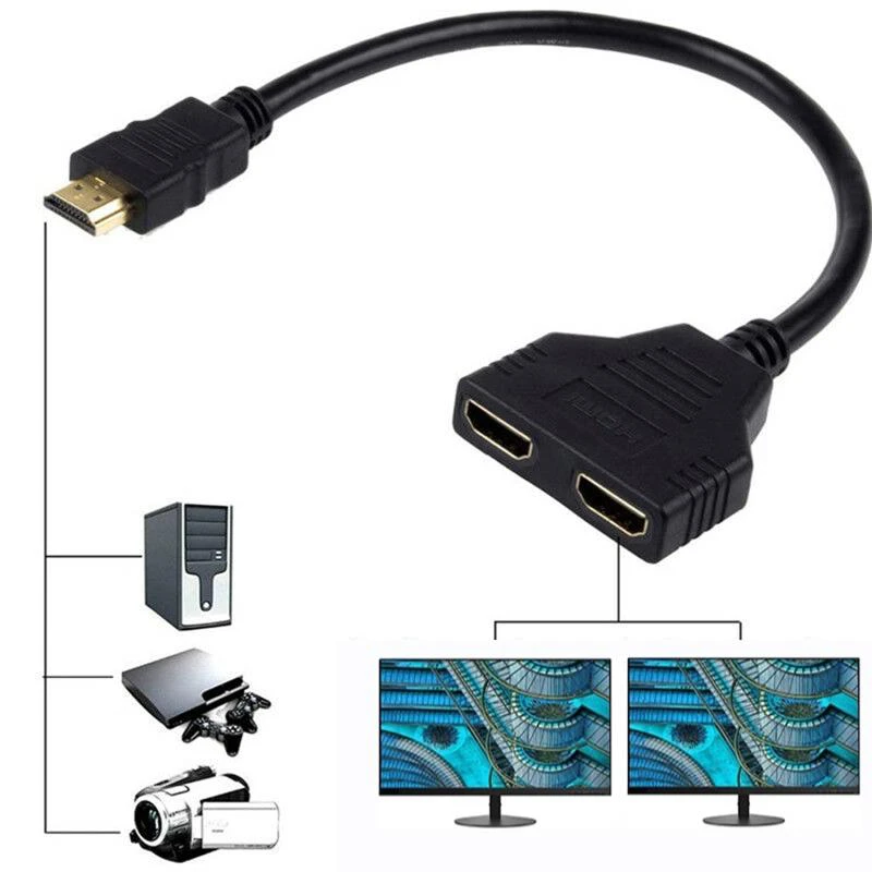 ADAPTADOR DUPLICADOR HDMI 1X2