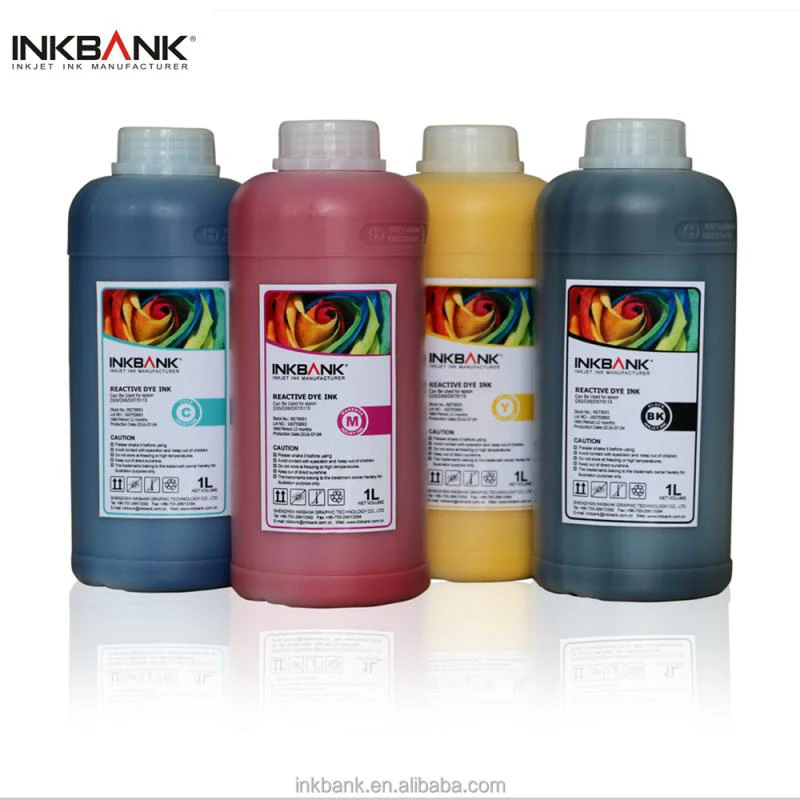 TINTA INKBANK 1L BLACK  E850 Dye Ink 1KG para Impressoras Inkjet Epson T544 / T664 / T673