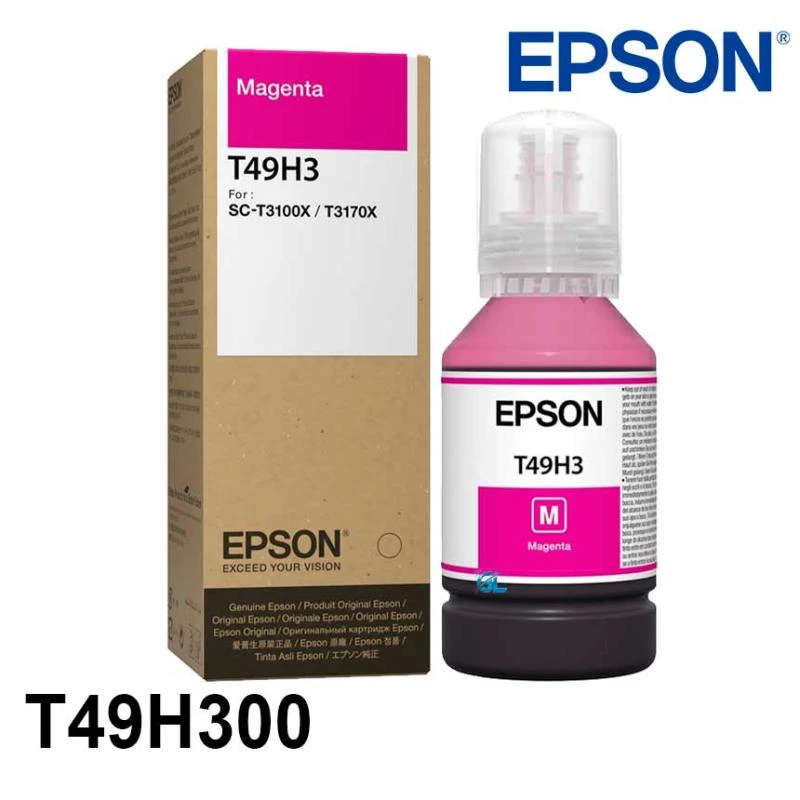 TINTA EPSON T49H3 Magenta C13 T49H300 140ML  ( Impressora SC- T3100X / T3170X )