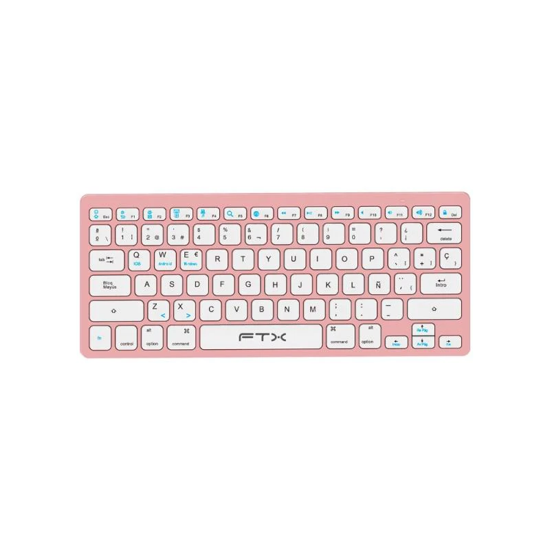 TECLADO BT FXT B1000 ROSA ESPAÑOL