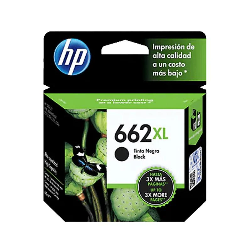 TINTA HP 662XL  (CZ105AL) NEGRO 6.5ML