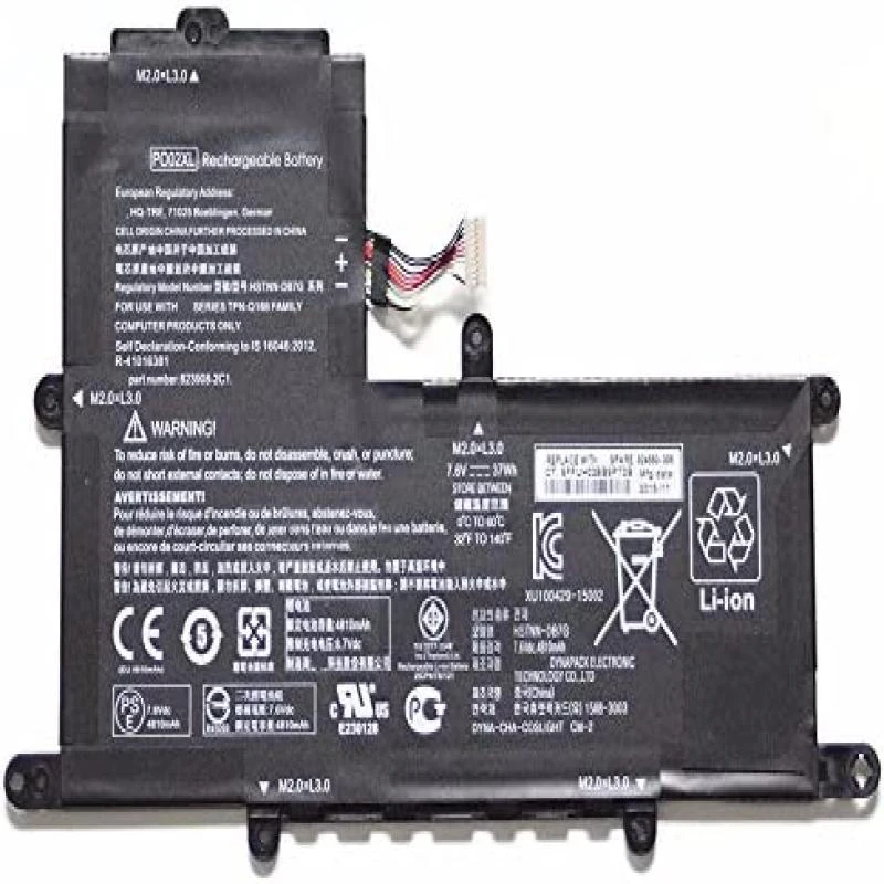 Bateria NoteBook HP PO02XL 7.6V 37WH ( Interno )