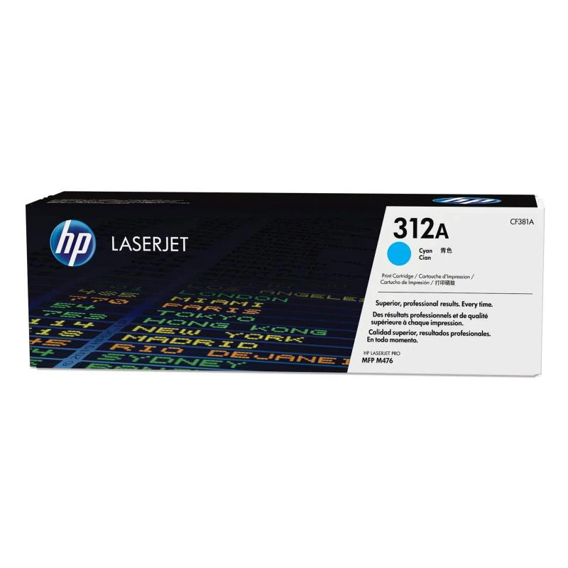 TONER HP 312A  CF381A  Cyan ( Impressora LaserJet PRO MFP M476 )  