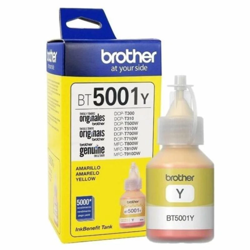 Botella De Tinta Brother BT5001Y - 48.8mL