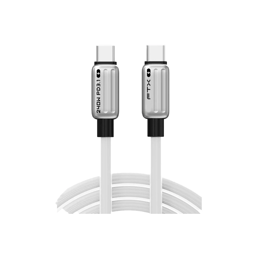 CABLE USB-C/USB-C 3.1 240W 1M FTX CT-CM240-ZSW1