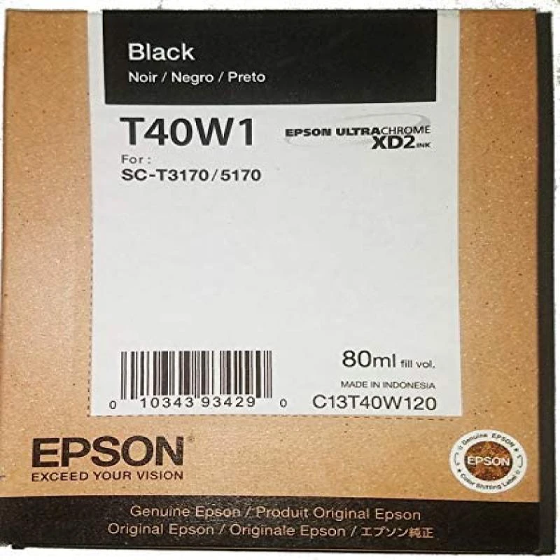 TINTA EPSON T40W120 NEGRO 80ML ( T3170 )