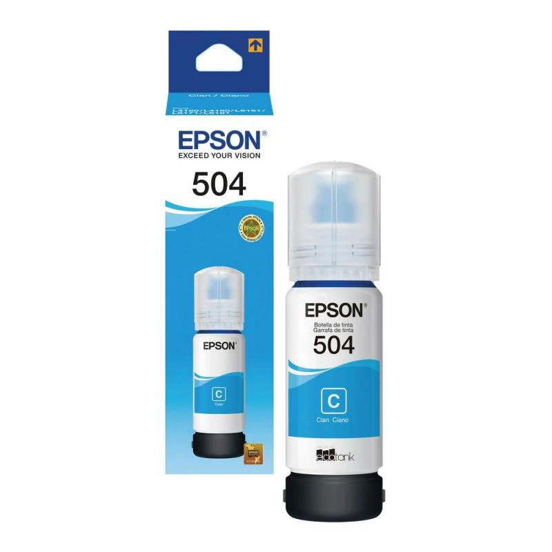 TINTA EPSON T504 220 CYAN