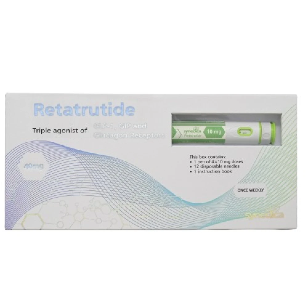 Retatrutide 40mg Injection Pen Kit - Caneta Injetável Synedica Retatrutide®  40mg  GLP-1, GIP e Glucagon ( Made in Germany )