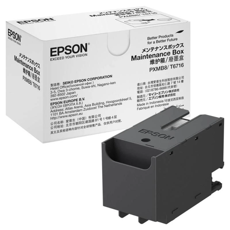 Kit de Mantenimiento T671000 para Impressoras Epson WorkForce WF-5190/5690/4630/5110/5620/M5194/R5190/R5690/4010/4020/4023/4090/4520/4530/4533/4540/4590/3540 