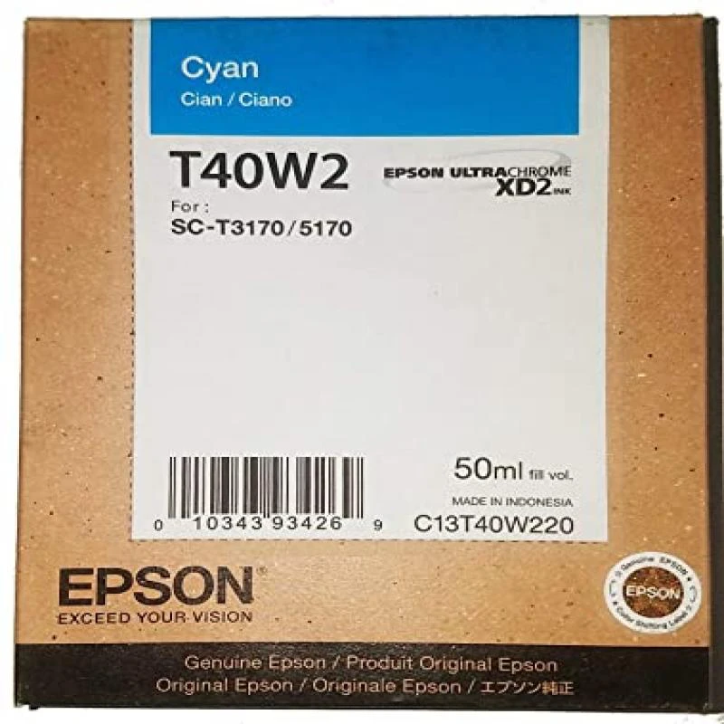 TINTA EPSON T40W220 CYAN 50ML ( T3170 ) 