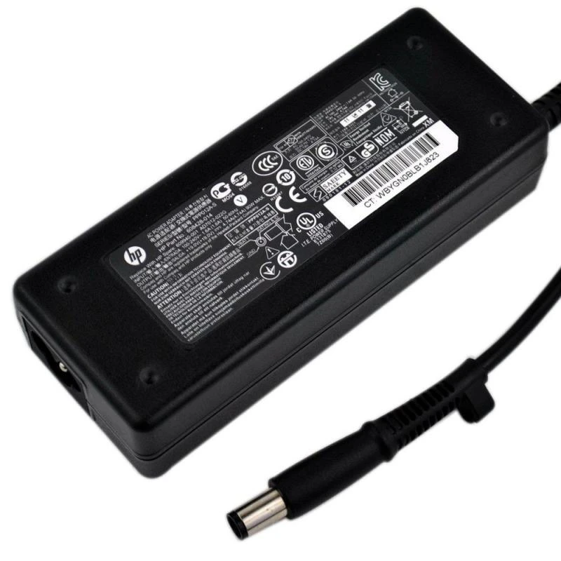 FUENTE NB HP  90W PUNTA NEGRA CORTA