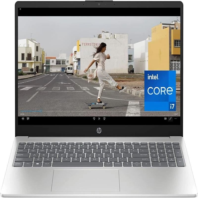  Notebook HP 15-FD0099NR Intel Core i7-1355U 5,00GHz 13ª Generación / Tela Full HD 15.6" / 16GB de Ram / 512GB SSD - Prata 