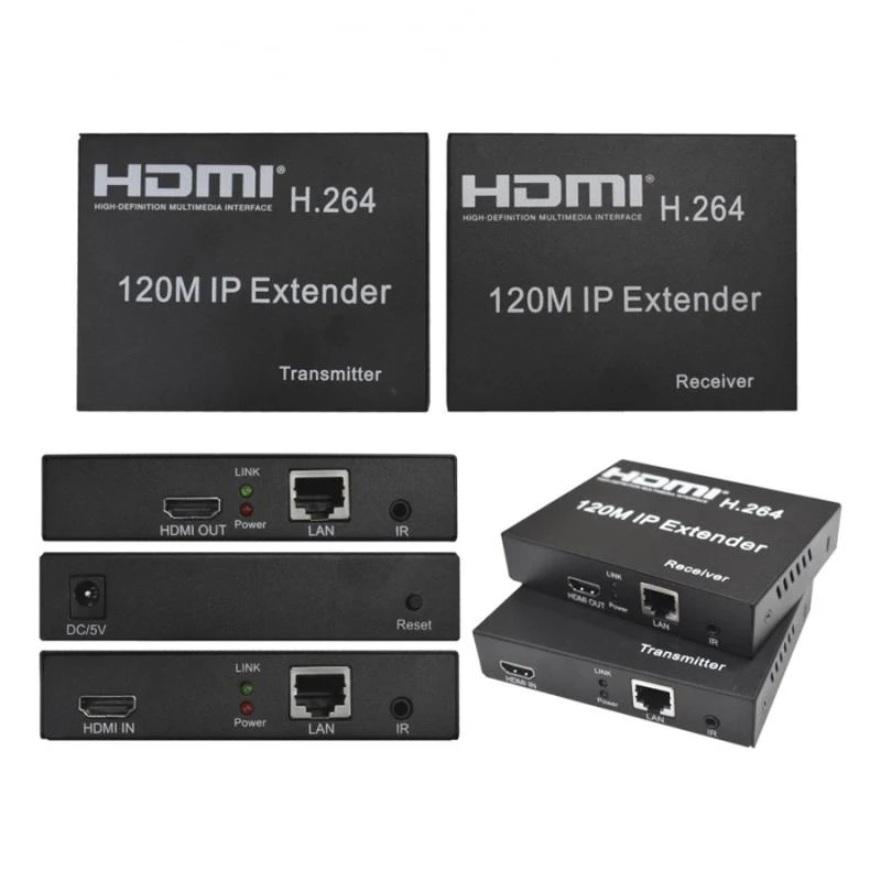 EXTENDER HDMI RJ45 120MT FULL HD