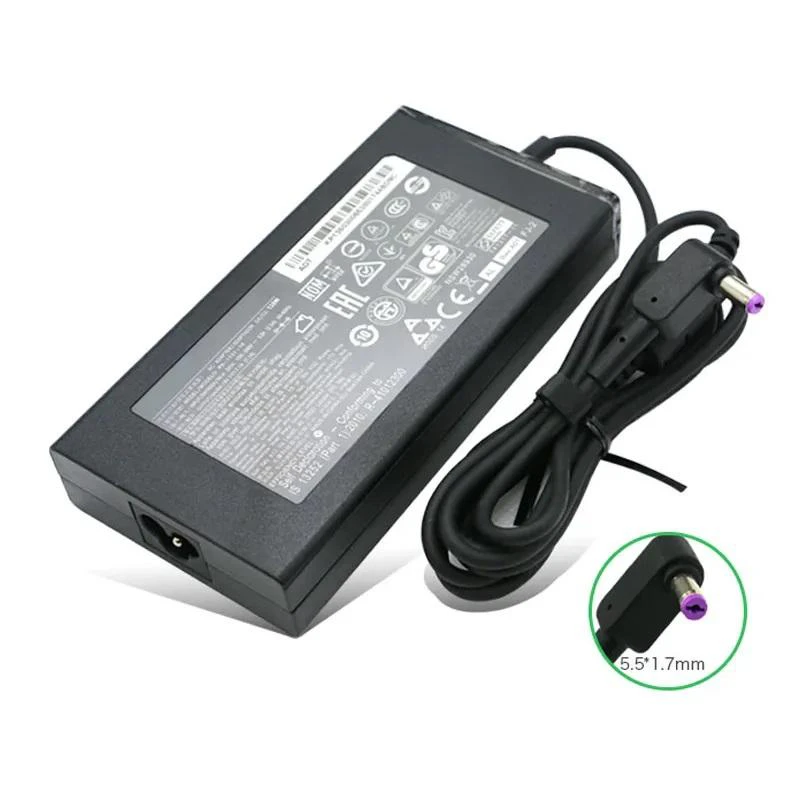 Carregador Fonte NoteBook Acer 135W 19.5V 6.92A Original  Ponta Roxa