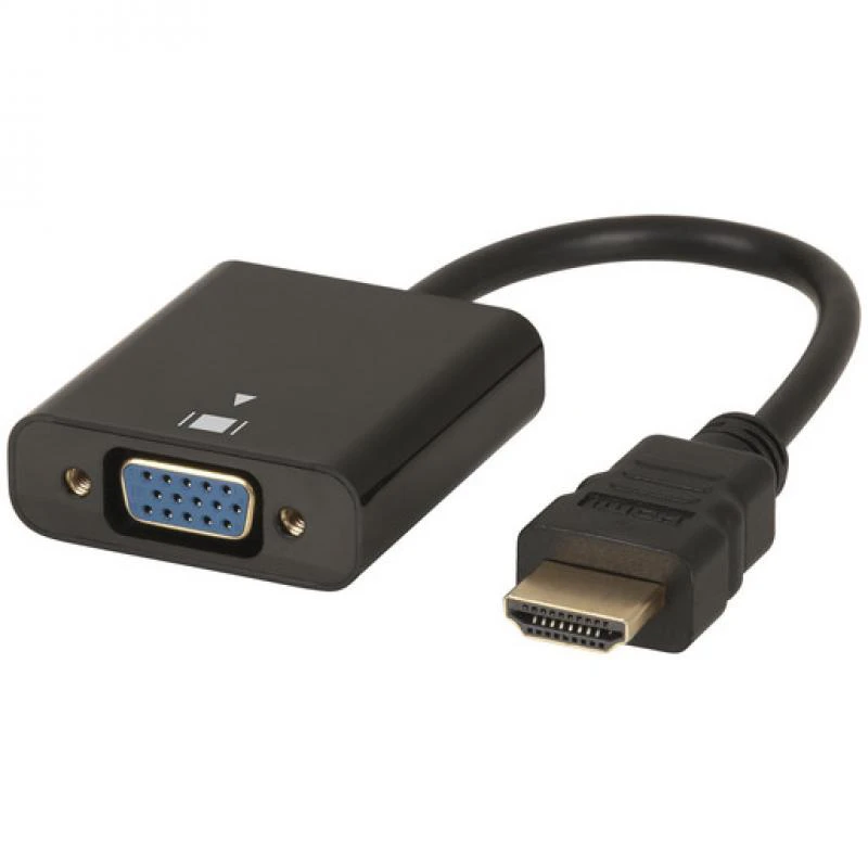 ADAPTADOR CONVERSOR HDMI A VGA CON CABO