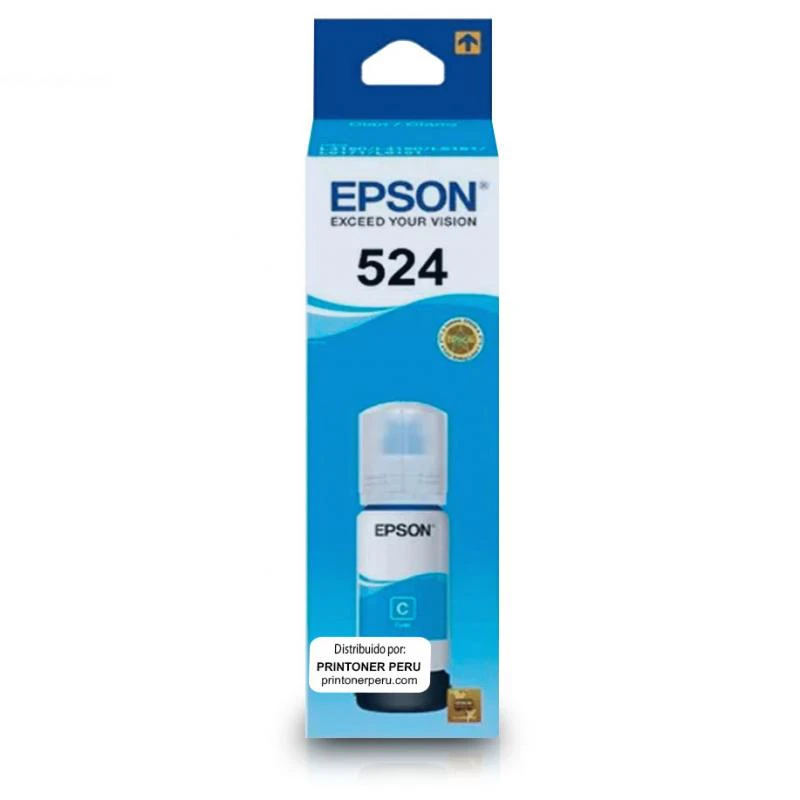 TINTA EPSON T524220 CYAN 70ML Pigmentada ( Impressora L6490 / L15150 / L15160 )
