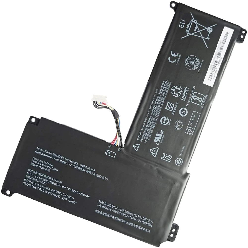 Bateria Lenovo NE116BW2 0813004