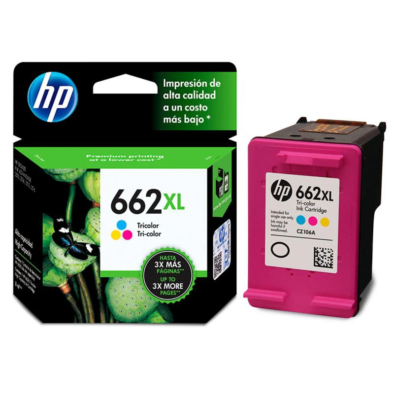 TINTA HP 662XL (CZ106AL) COLOR 8ML