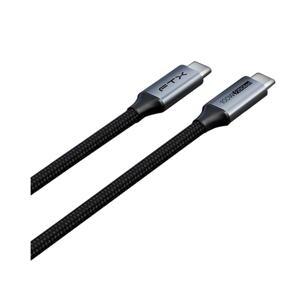 CABLE USB-C/USB-C 3.2 1M FTX CT-C160-PU31-CMCM2-AG1