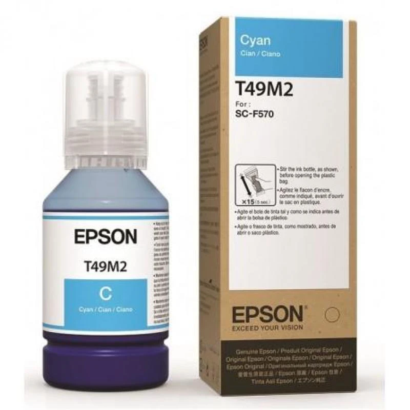 TINTA EPSON T49M220 CYAN 140ML SUBL F170/F570/F571