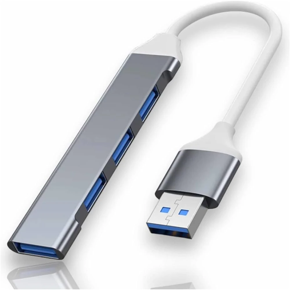 HUB USB 3.0 4 Portas Aluminio