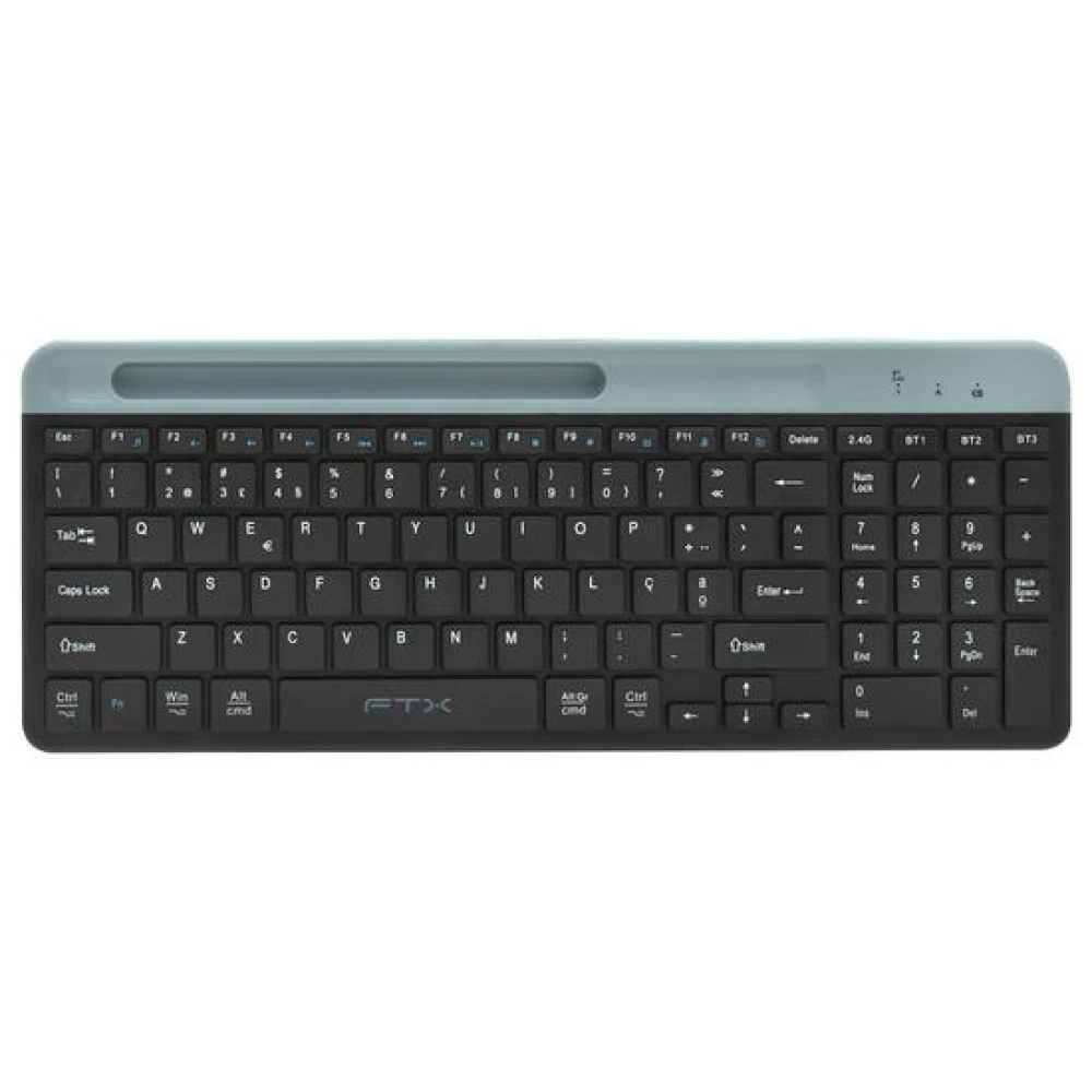 Teclado FTX FTXB105 Sem Fio - Preto (Espanhol)