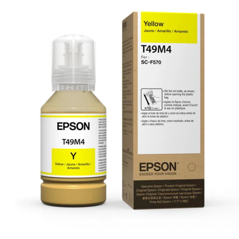 TINTA EPSON T49M420 YELLOW 140ML SUBLIMATICA F170/F570