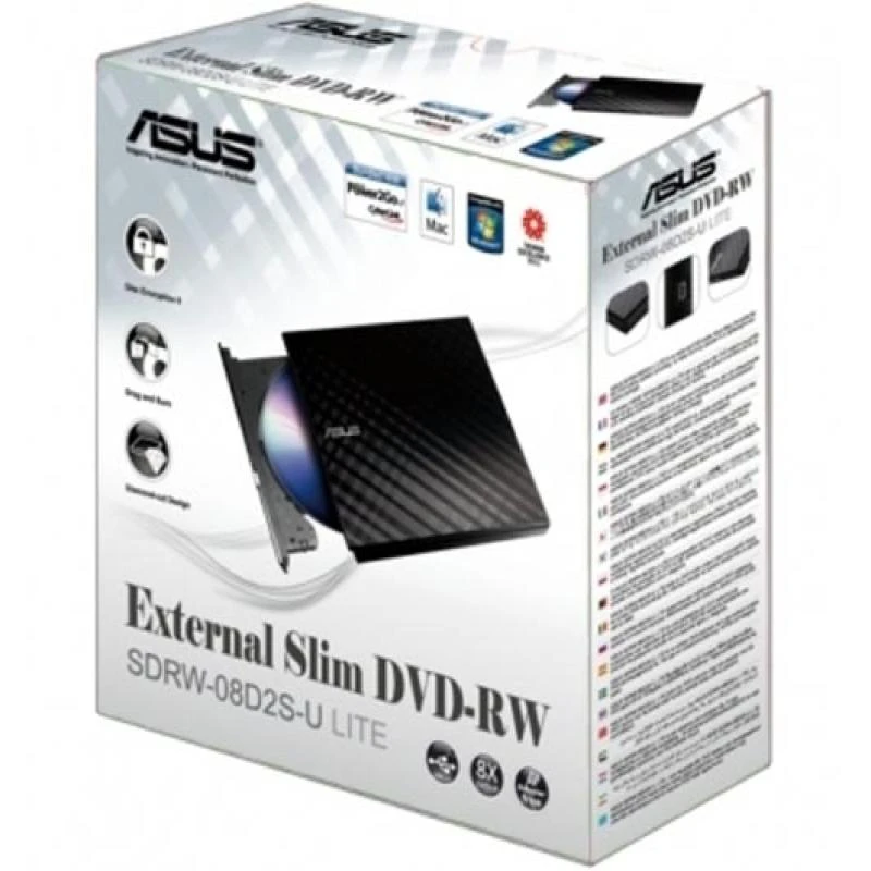 DVD-RW Externo ASUS SDRW-08D2S-U