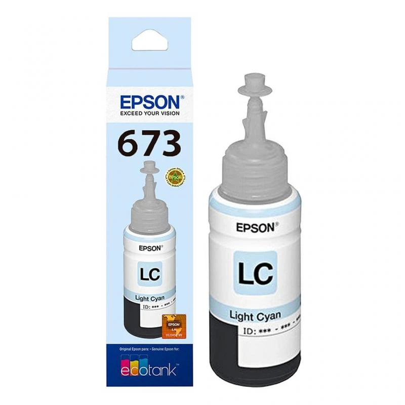 TINTA EPSON T673 520 LC CIAN CLARO 70ML