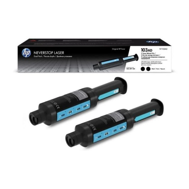 TONER HP 103A W1103A BLACK ( DUPLO ) LaserJet NeverStop  1000 / MFP 1200  ( 5000 Copias ) 