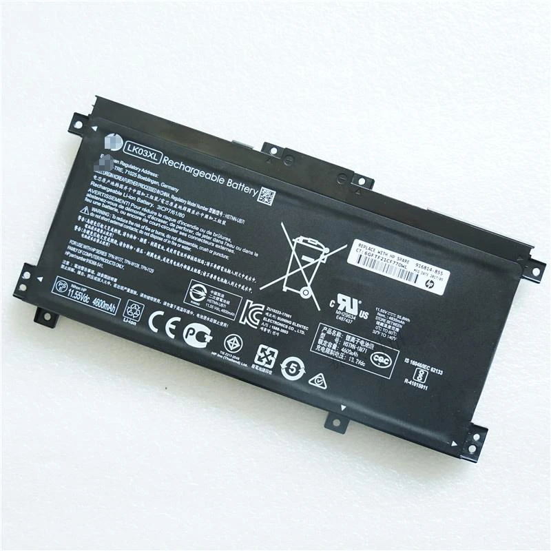 BATERIA NB INT. HP LK03XL / LK03 3S1P