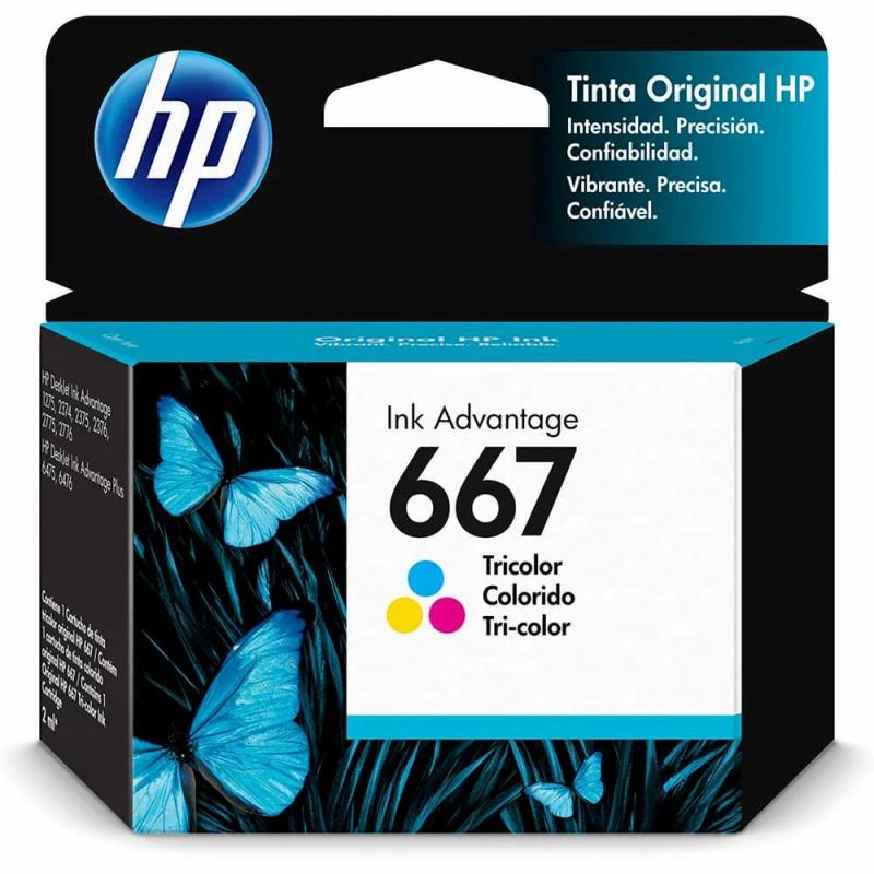 TINTA HP 667 3YM78AL COLOR 2ML