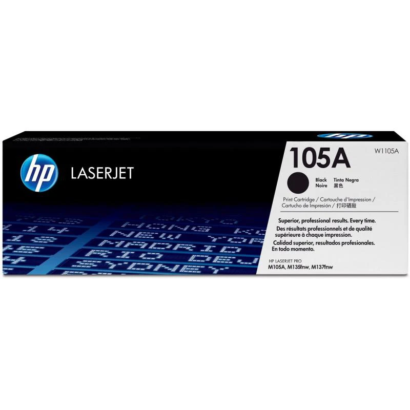 TONER HP 105A W1105A BLACK  LaserJet 107 / MFP 135 / MFP 137  