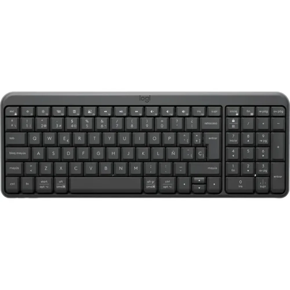 Teclado Logitech K250 Bluetooth 920-0013445 Negro