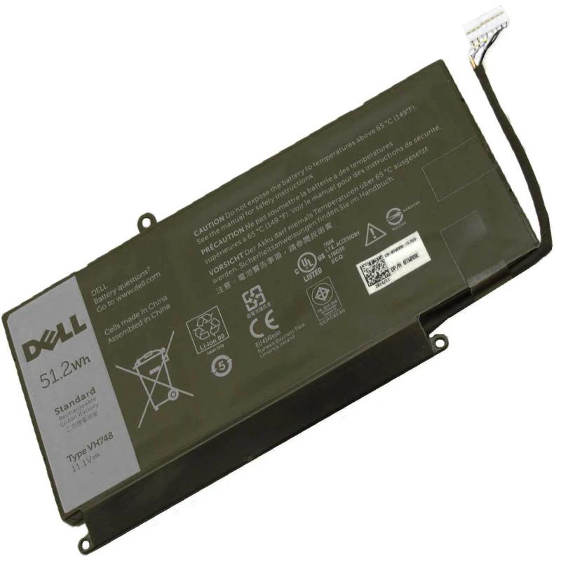 Bateria NoteBook Dell VH748 V5560-68-3S1P 11.1V 51.2WH ( Interno )