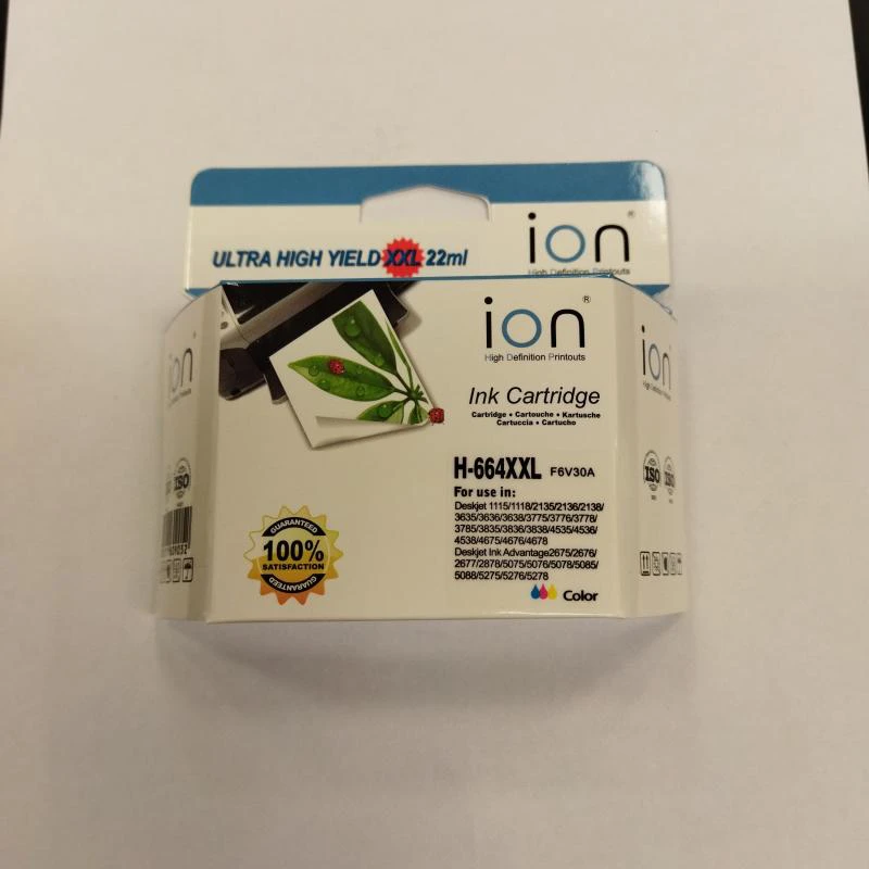 Cartucho de Tinta ION ION 664XL Color 22ML para HP  