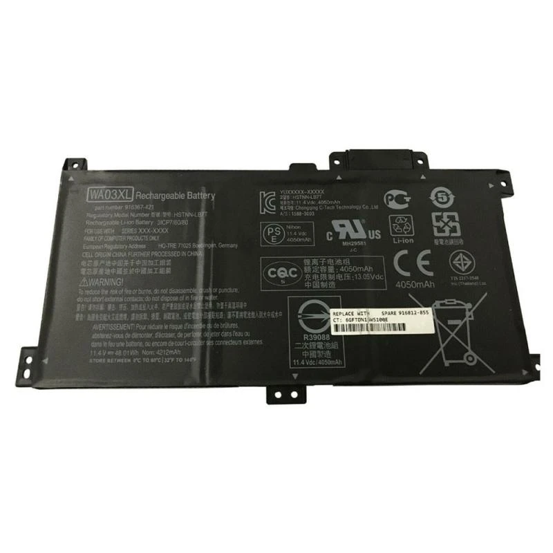 BATERIA NB INTERNA HP WA03XL