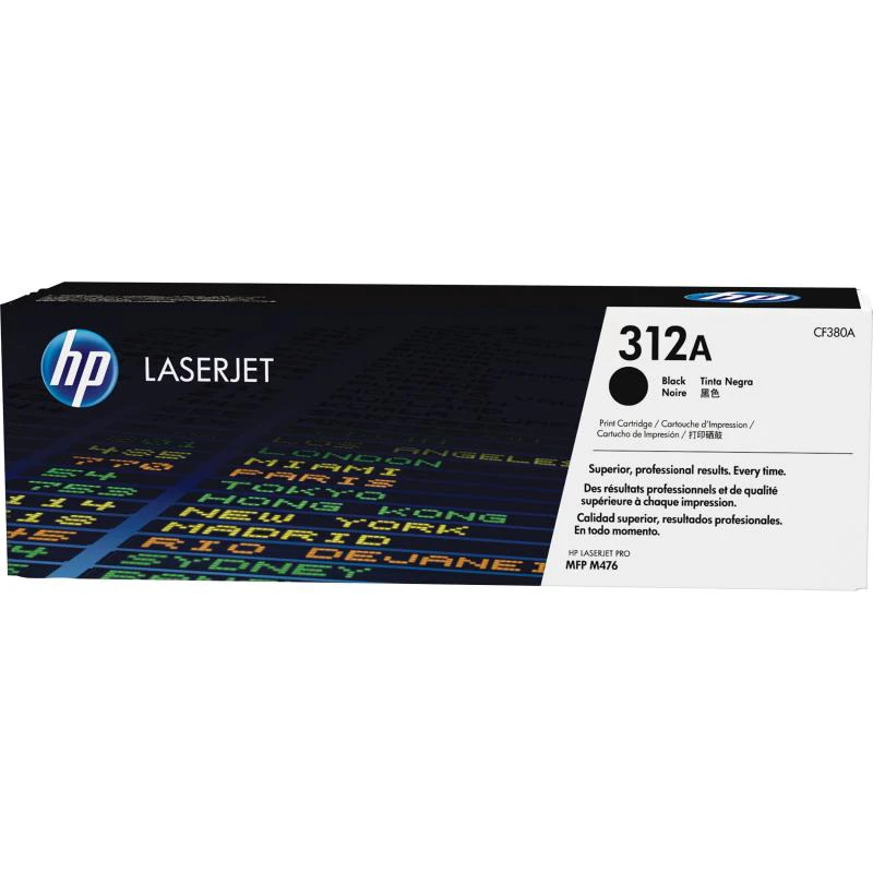 TONER HP 312A  CF380A  Negro  ( Impressora LaserJet PRO MFP M476 )  