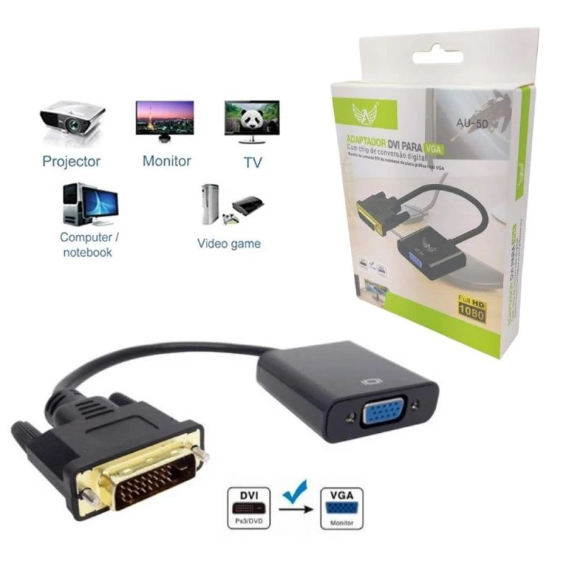 ADAPTADOR DVI A VGA